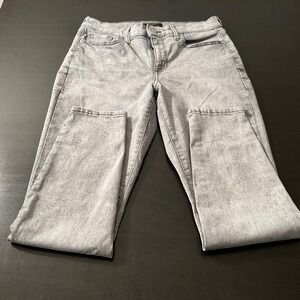 Banana Republic Womens Skinny Jeans Gray Wash Denim Size 29/8 Modern Style